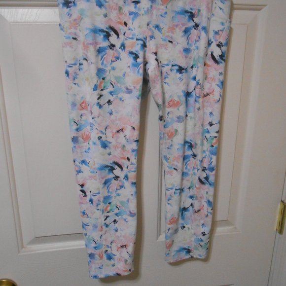 Cute RBX Activewear yoga leggings pants w/ cell phone pockets Sz S/P EUC π©π₯ - Picture 4 of 9
